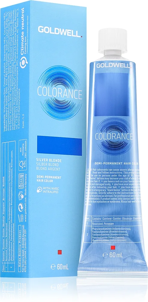 Goldwell Colorance Demi-Permanent Hair Color hiusten puolikestoväri sävy 6SB 60 ml