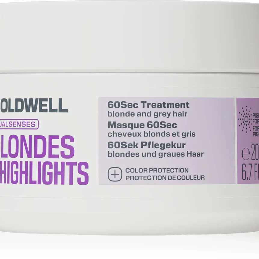 Goldwell Dualsenses Blondes & Highlights 60Sec Treatment Mask 200 ml