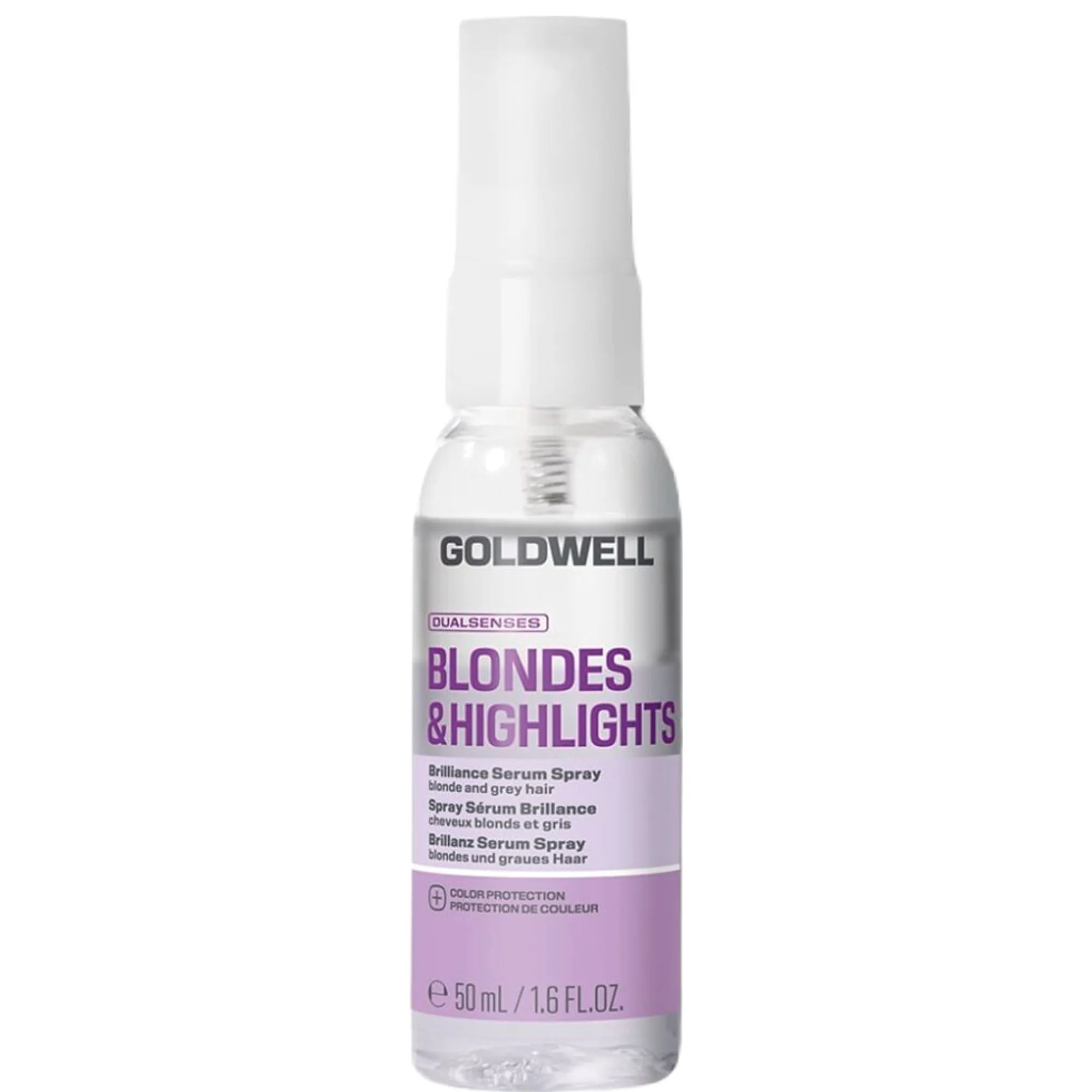 Goldwell Dualsenses blondes ja highlights kiiltoseerumisuihke, uusi koostumus Hiusseerumi