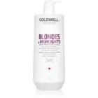 Goldwell Dualsenses Blondes & Highlights Shampoo til blond hår til at neutralisere gule toner 1000 ml