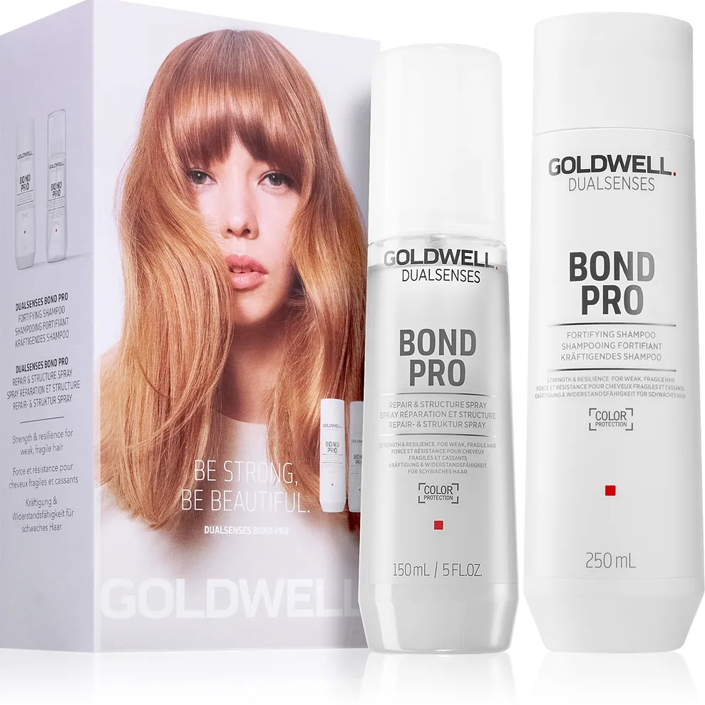 Goldwell Dualsenses Bond Pro Presentförpackning För ömtåligt hår 2 st.