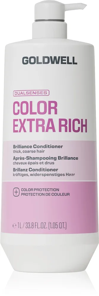 Goldwell Dualsenses Color Extra Rich Brilliance Conditioner Hårbalsam for skinnende hårfarve 1000 ml