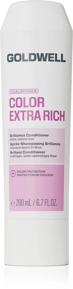Goldwell Dualsenses Color Extra Rich Brilliance Conditioner Hårbalsam for skinnende hårfarve 200 ml