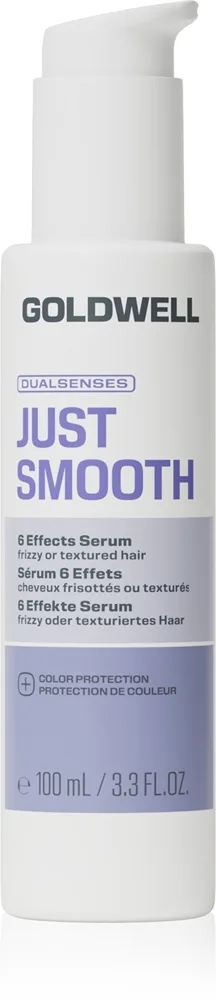 Goldwell Dualsenses Just Smooth 6 Effects Serum Hårserum Til at behandle kruset hår 100 ml