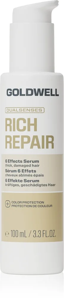 Goldwell Dualsenses Rich Repair 6 Effects Serum Regenererende serum 100 ml