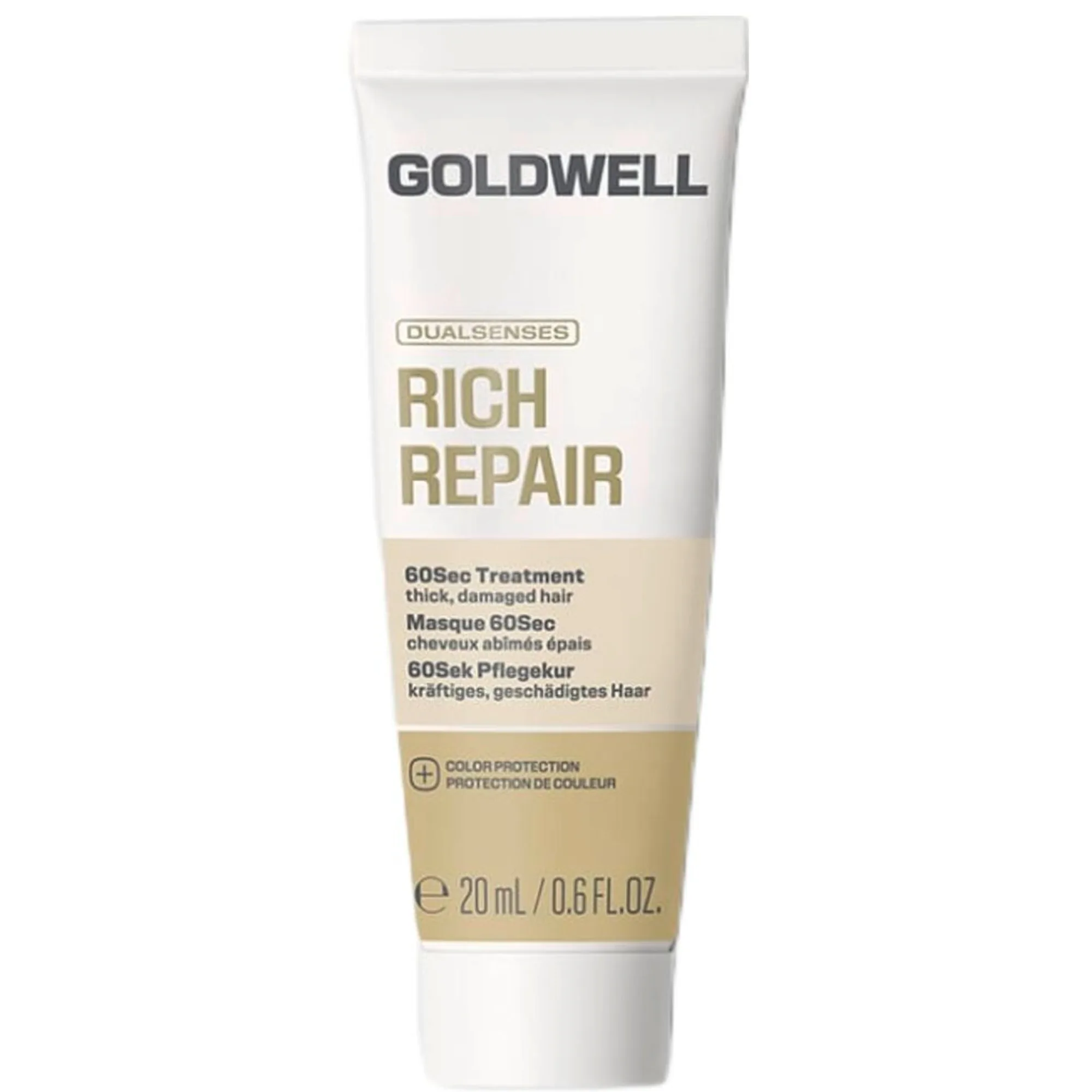 Goldwell Dualsenses rich repair 60 Sek. -tehohoito, uusi koostumus Hiushoito