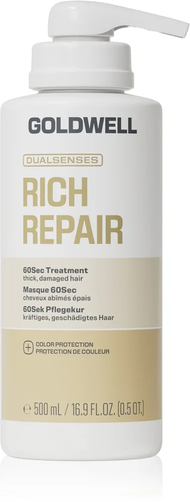 Goldwell Dualsenses rich repair 60 Sek. -tehohoito, uusi koostumus Hiushoito