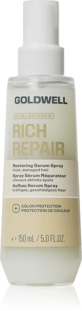 Goldwell Dualsenses Restoring Serum Spray Goldwell Dualsenses Rich Repair Restoring Serum Spray 150ml - 150 ml