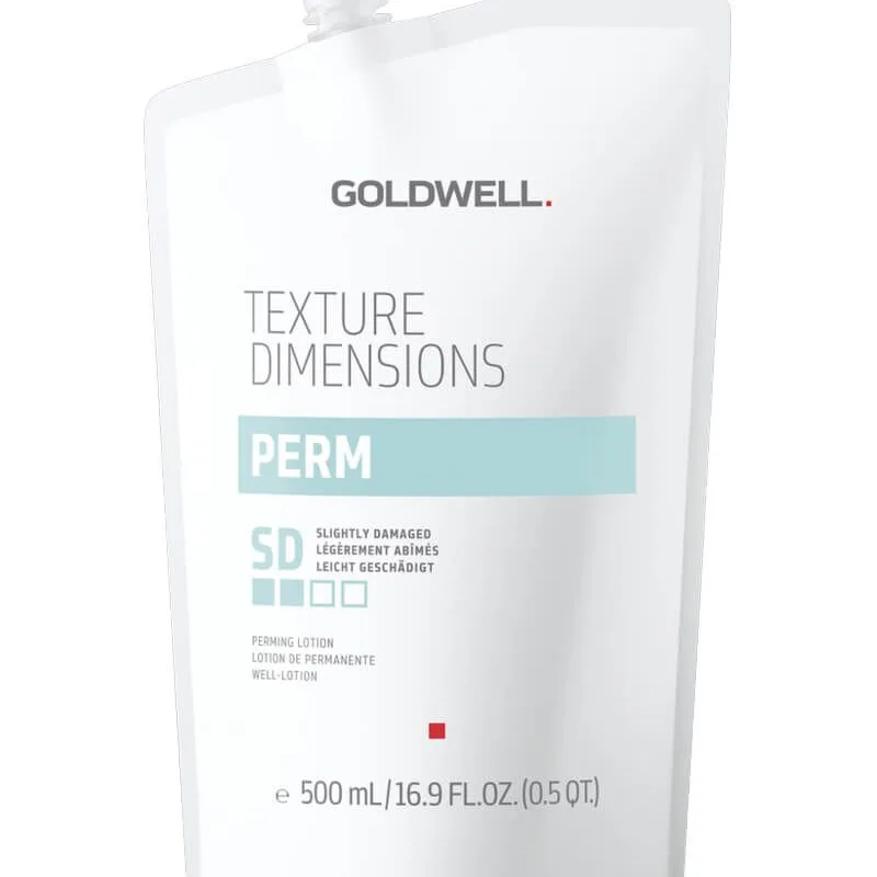 Goldwell Texture Dimensions Perm SD (Slightly Damaged) (Stop Beauty Waste) 500 ml