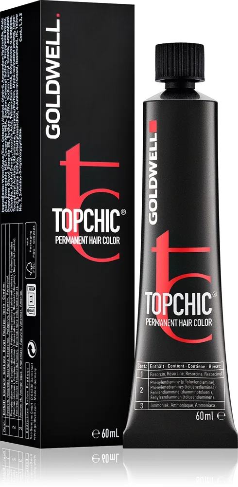 Goldwell Topchic 6NA Dark Natural Ash Blonde 60 ml
