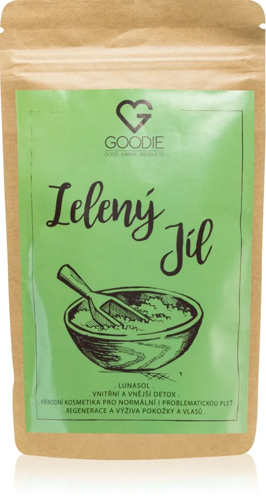 Goodie Green Clay Lermask 140 g