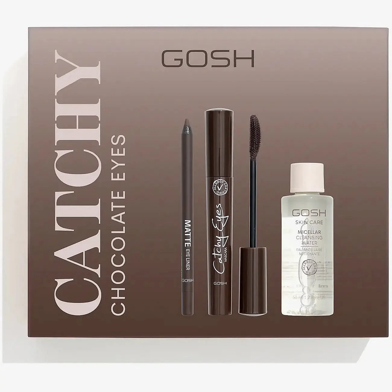 GOSH Copenhagen Catchy Chocolate Eyes Gift Set