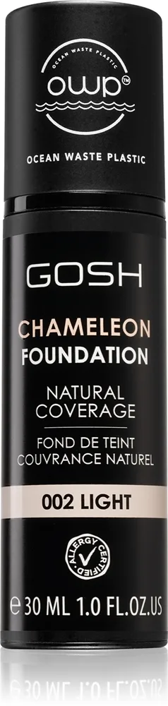 GOSH COPENHAGEN Chameleon Ultralätt foundation Skugga 004 Medium 30 ml