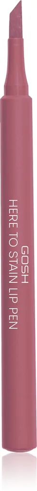 GOSH COPENHAGEN Here To Stain Lip Pen huulikynä pitkäkestoinen vaikutus sävy 010 Berry Stain 1 ml