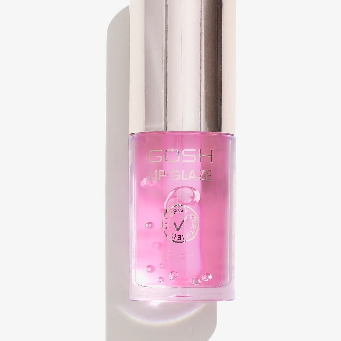 GOSH COPENHAGEN Lip Glaze Läppglans Skugga 001 Shocking Pink 5.5 ml