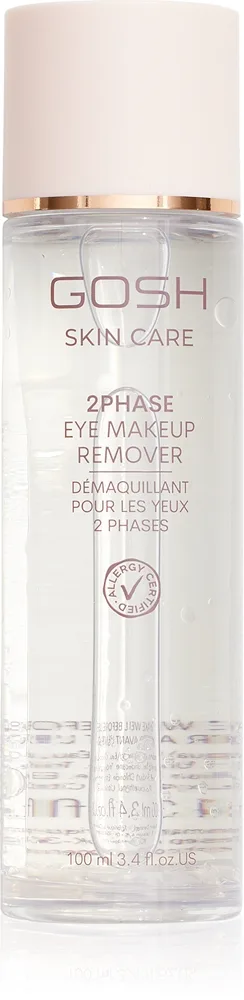 GOSH COPENHAGEN Skin Care 2 Phase To-fase makeup fjerner til øjenområdet 100 ml