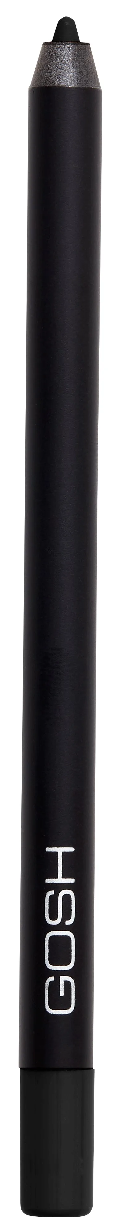 GOSH COPENHAGEN Velvet Touch Vattentät eyeliner-penna Skugga 023 Black Ink 1.2 g
