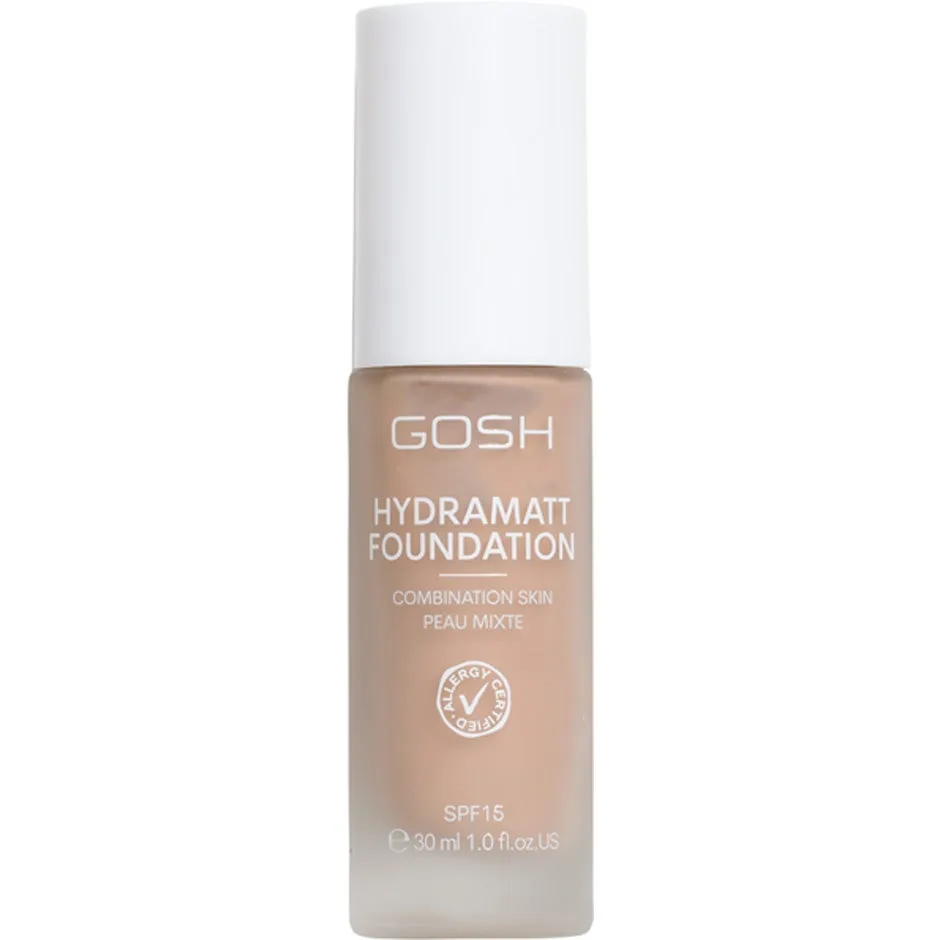 Gosh Hydramatt Foundation Combination Skin Peau Mixte 008R Medium 30 ml