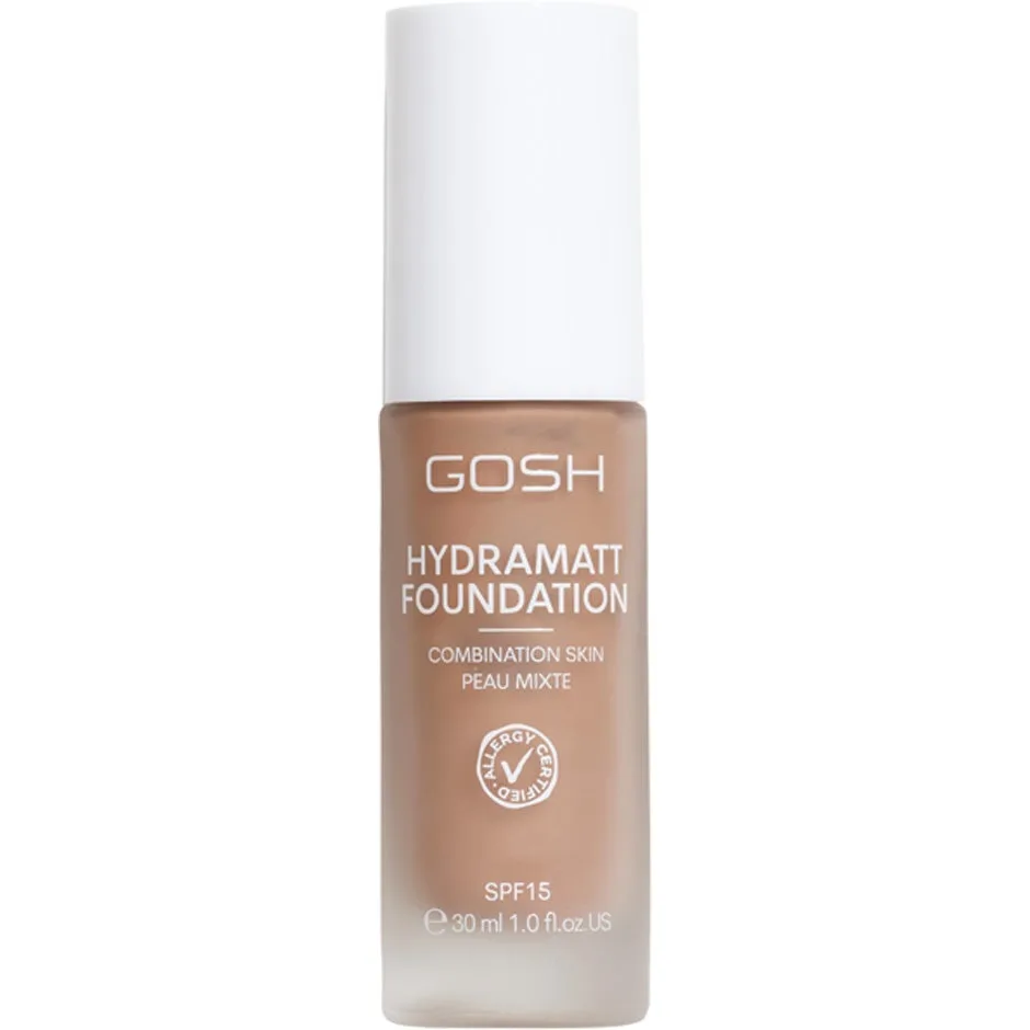GOSH Hydramatt Foundation Medium Dark - Neutral Undertone 012R - 30 ml