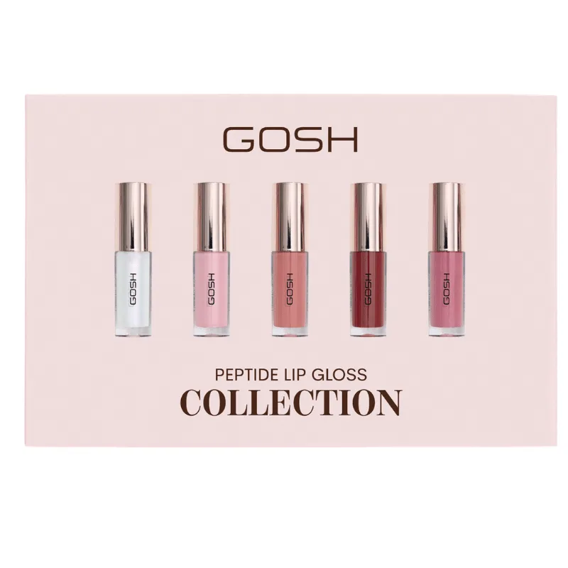 Gosh Peptide Mini Lip Glosses Gaveæske (66,8 g)