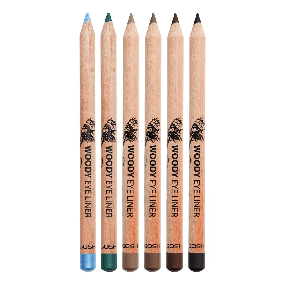 Gosh Woody Eye Liner Waterproof 004 Ash 1 g