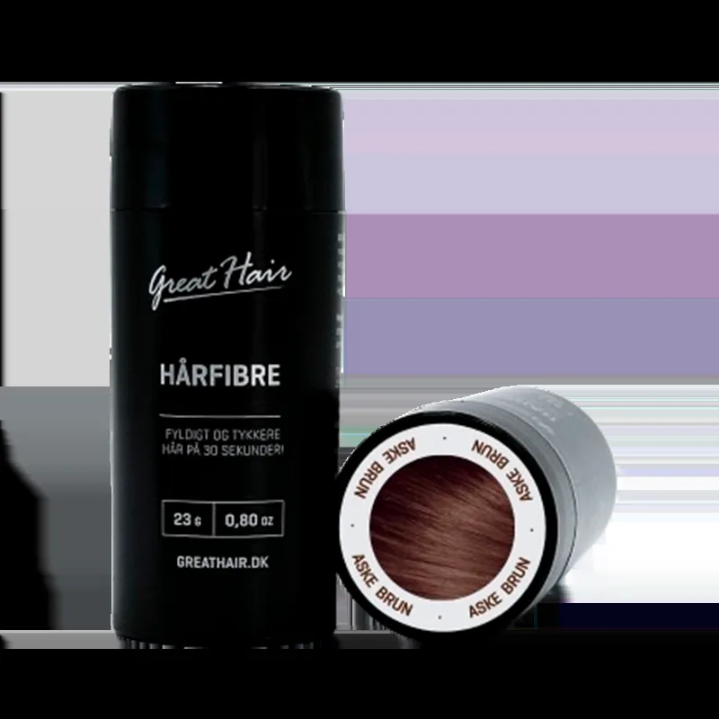 Great Hair Hårfibre - Aske Brun (23 g.)