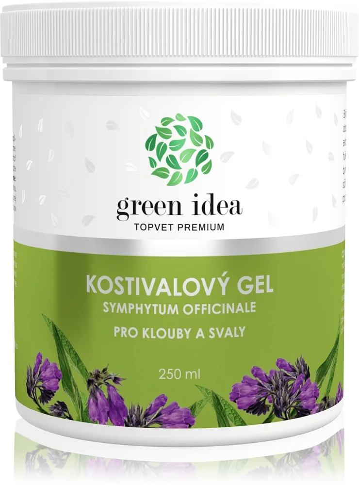 Green Idea Kostivalový gel Massage Gel Til muskler og led 250 ml