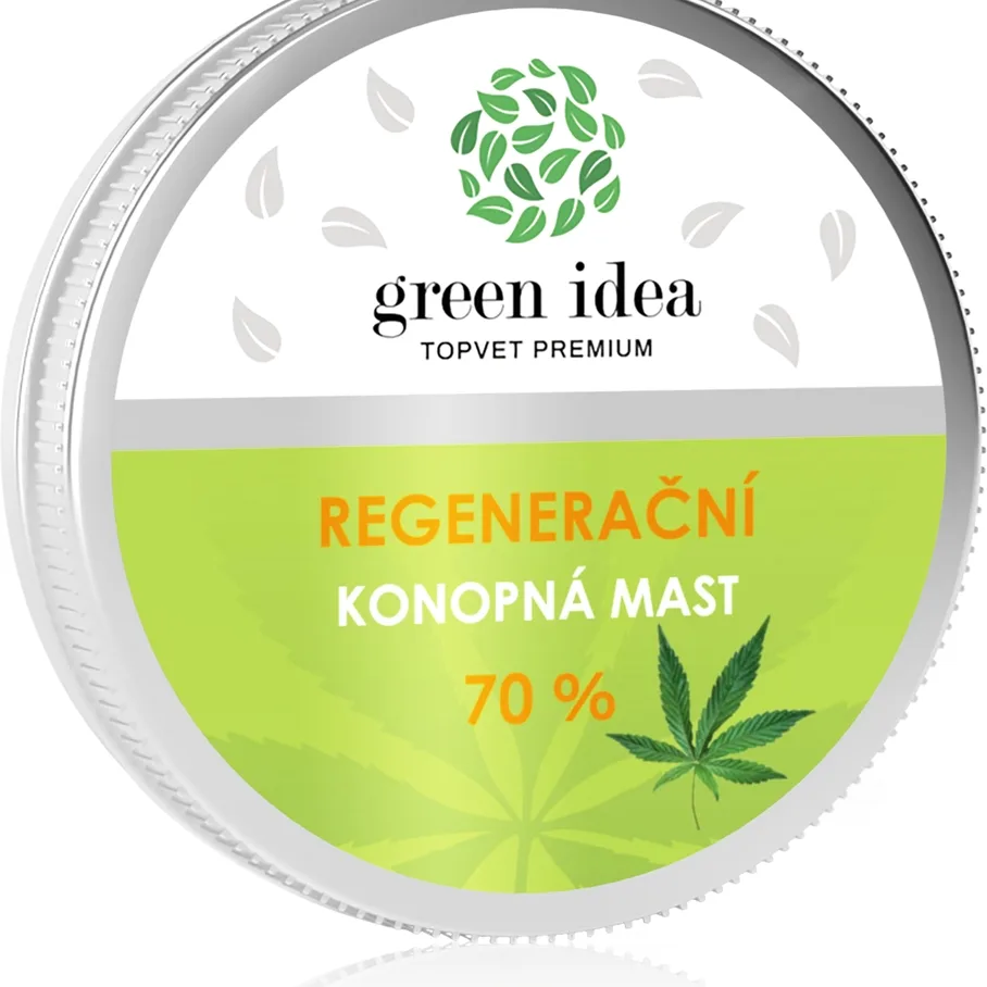 Green Idea Regenerative hemp ointment 70% Regenerativ og beroligende pleje 100 ml