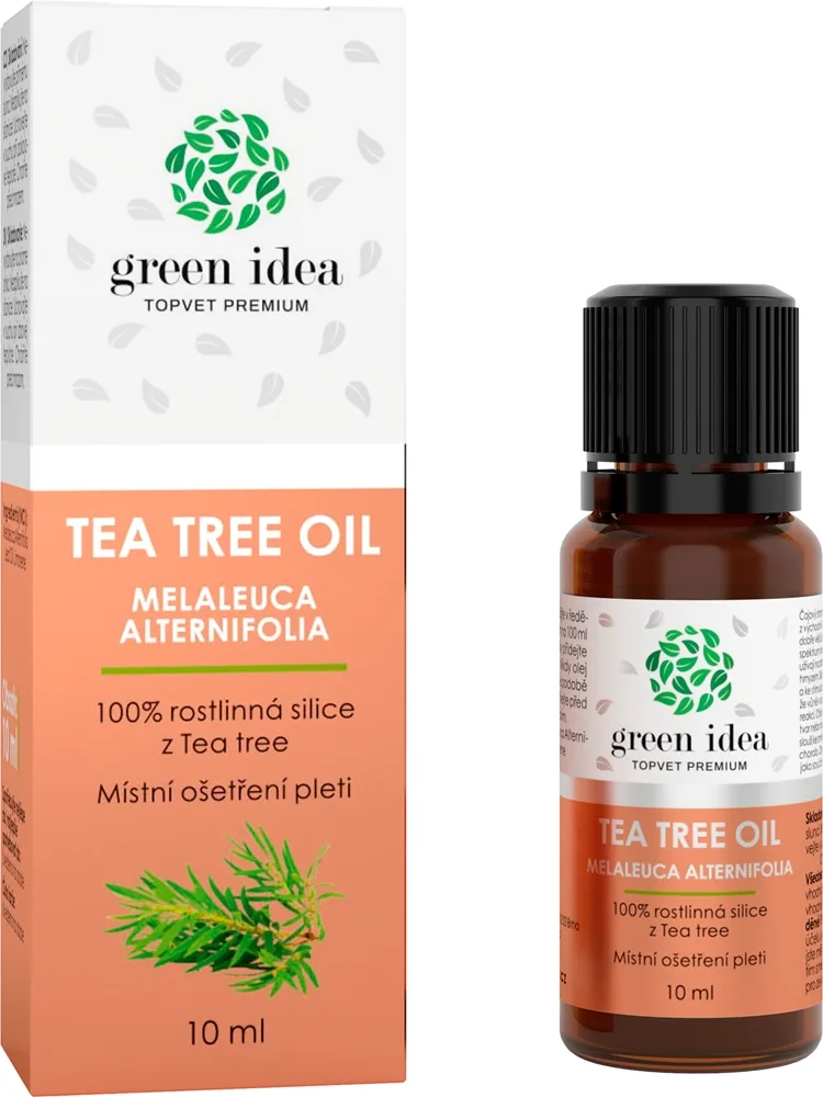 Green Idea Tea Tree Oil 100% essentiel olie Til lokalbehandling 10 ml