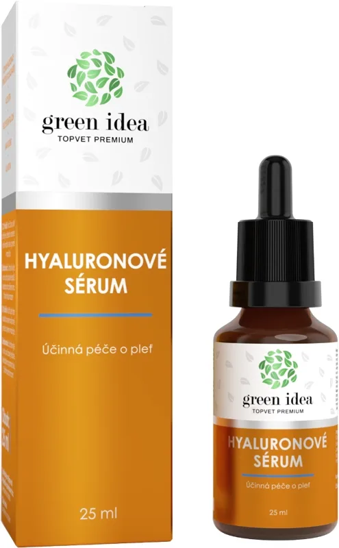 Green Idea Topvet premium herbal teas Hyaluronové sérum Ansiktsvård 25 ml