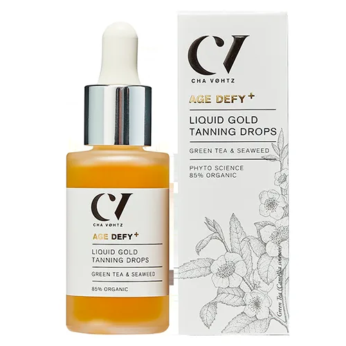 Green People Age Defy+ Liquid Gold Tanning Drops (30 ml)