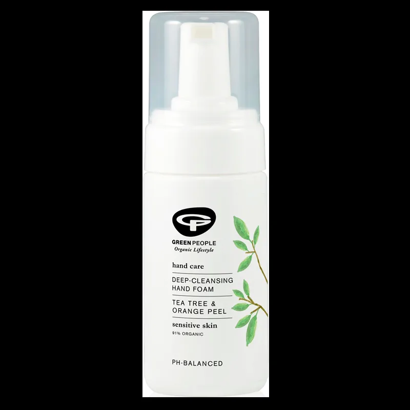 Green People Deep-Cleansing Hand Foam (100 ml)