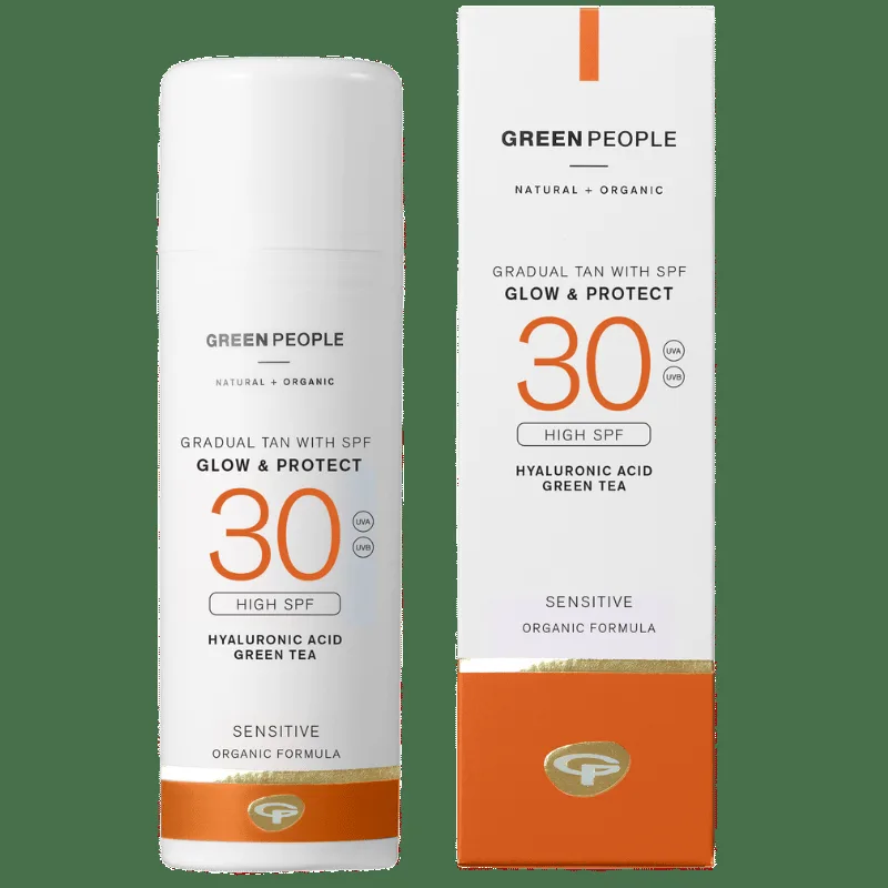 Green People Glow & Protect Gradual Tan SPF30 
 (150 ml)