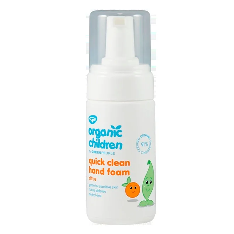 Green People Organic Children Quick Clean Hand Foam (100 ml)
