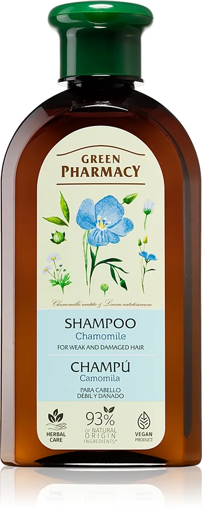 Green Pharmacy Chamomile Shampoo Schampo för svag och skadat hår 350 ml