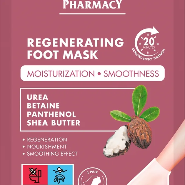 Green Pharmacy Foot Care Regenerating Foot Mask Regenererande mask för ben 2x13 ml