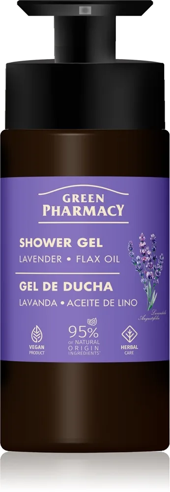 Green Pharmacy Lavender & Flax Oil Duschtvål 739 ml