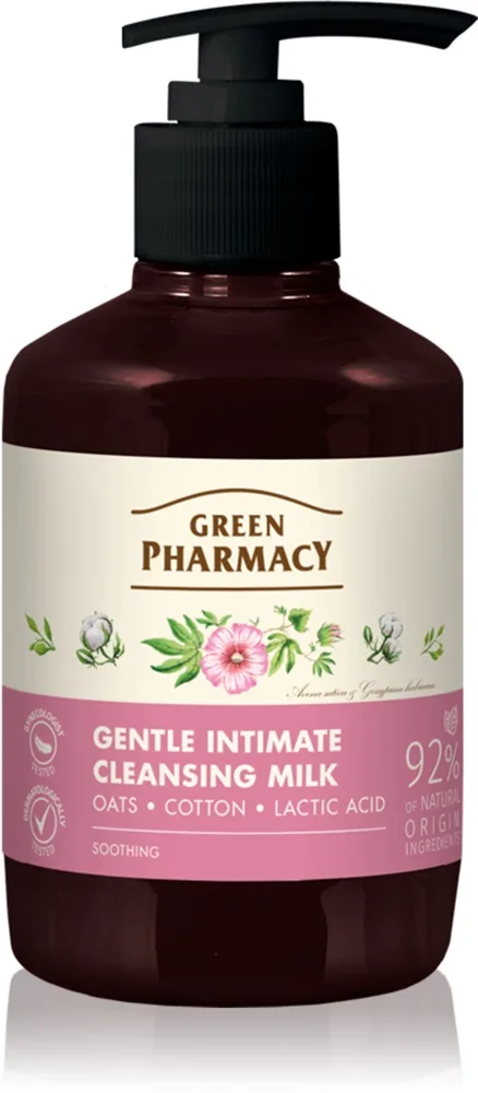 Green Pharmacy Oats & Cotton maito intiimihygieniaan 370 ml