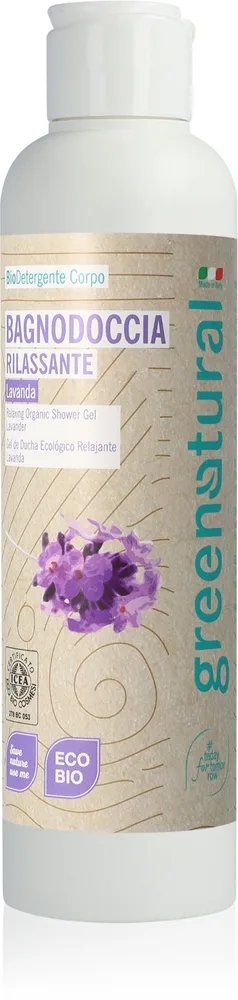 Greenatural Body Wash Lavender Avkopplande dusch-gel 250 ml