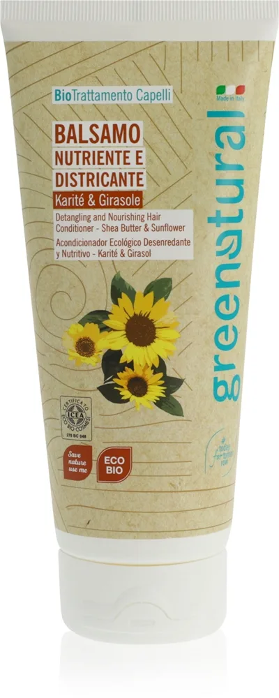 Greenatural Hair Conditioner Sunflower & Shea Butter Närande balsam för hår med shea smör 200 ml