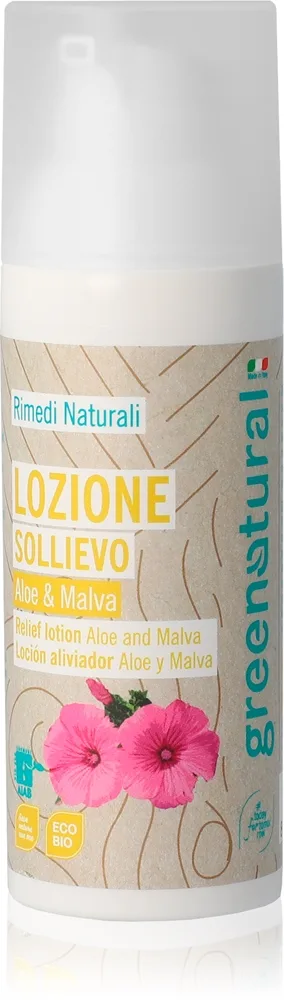 Greenatural Relief Lotion Aloe & Malva lotion för lindring av insektsbett 50 ml