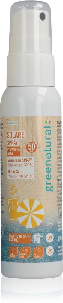 Greenatural Sunscreen Spray SPF 50 Solskyddsmedel i spray SPF 50 100 ml