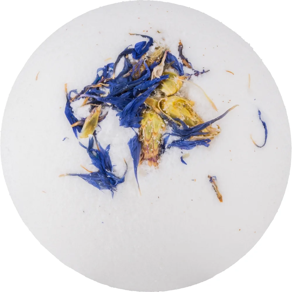 Greenum Cornflowers Sprudlande badbomb 125 g