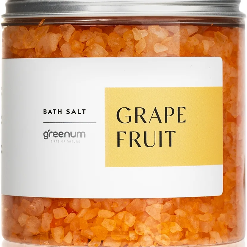 Greenum Grapefruit Badsalt 600 g