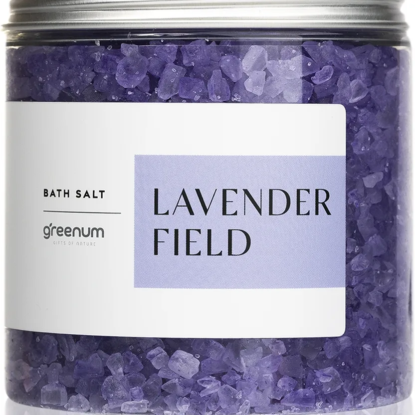 Greenum Lavender Field Badsalt 600 g