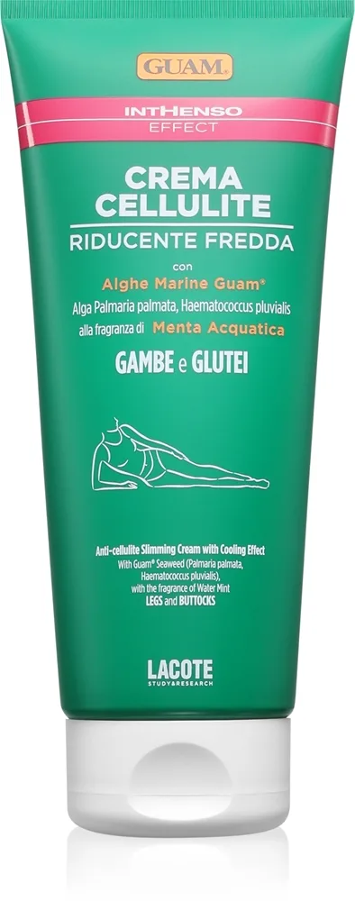 Guam Inthenso Crema Cellulite Anti-cellulitis kropscreme med kølende effekt 200 ml
