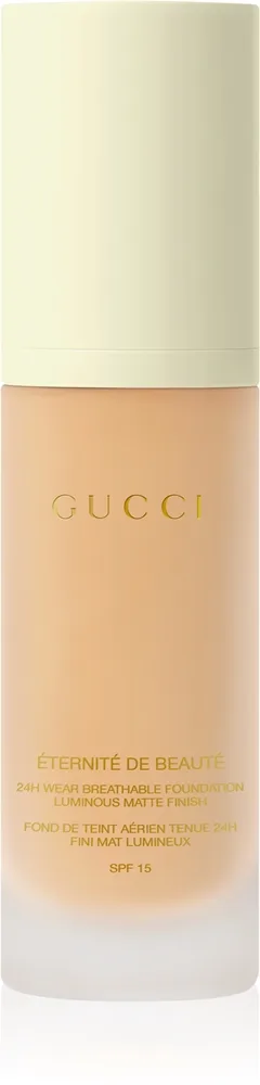 Gucci Gucci Beauty Eternité de Beauté mattapinnan antava meikkivoide SPF 15 sävy 180W 30 ml