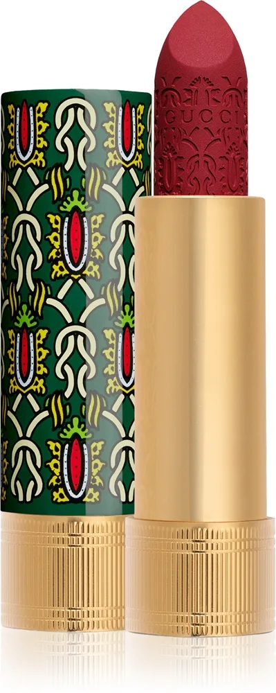 Gucci Gucci Beauty Holiday Rouge à Lèvres Matte Lipstick Mat læbestift Skygge 509 Rosso Ancora 3.5 g