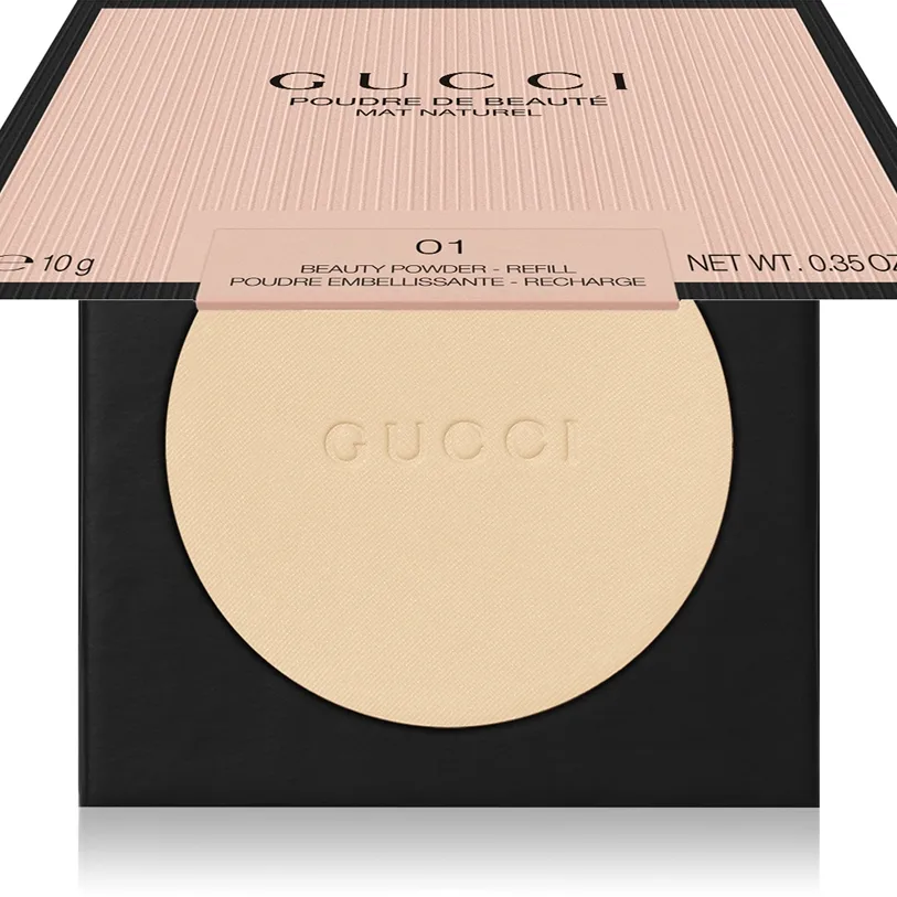 Gucci Gucci Beauty Poudre De Beauté Matte Powder mattapinnan antava puuteri täyttöpakkaus sävy 01 10 g