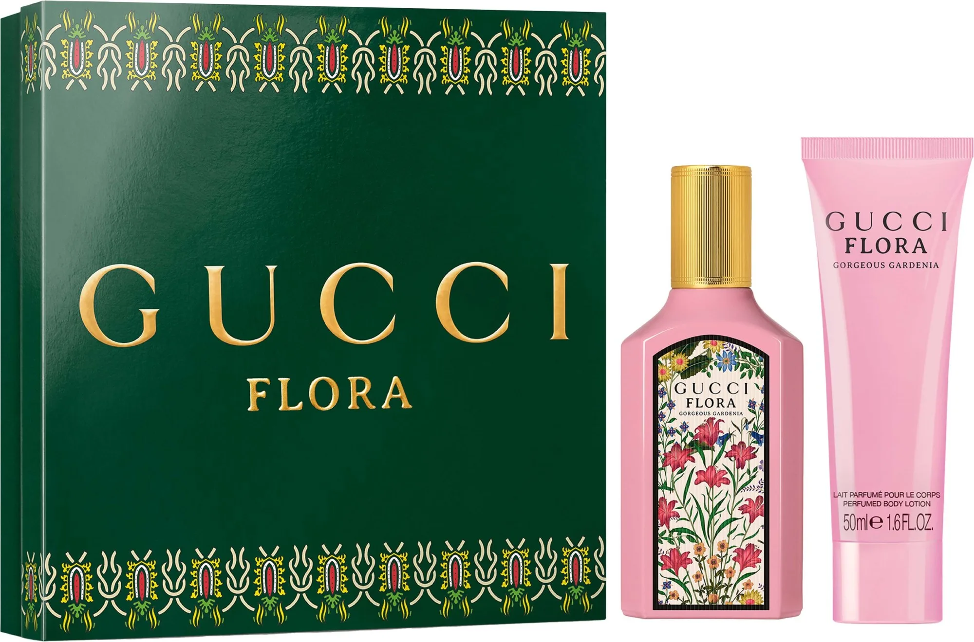 Gucci Gift Set Flora Gorgeous Gardenia EdP 50 ml + Body Lotion 50 ml